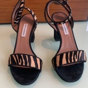 Black and Tan Women's Sandals